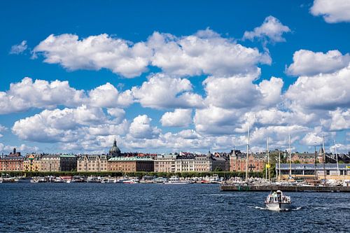 Blick auf Stockholm