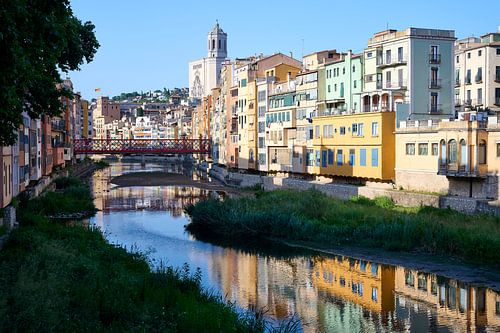 Kleurrijke huizen van Gerona