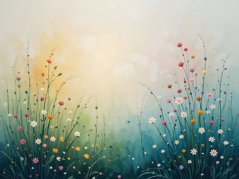 Fleurs à l'aquarelle par HorizonArtistry