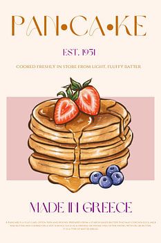 Fluffy Greek Pancakes