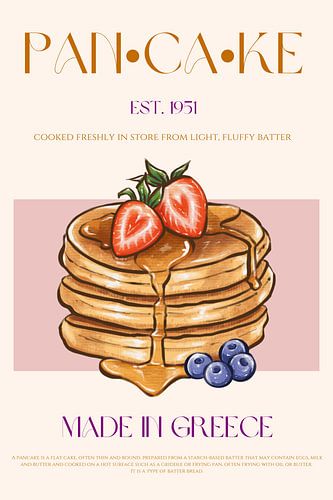 Fluffy Greek Pancakes