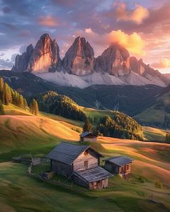 Majestätische Dolomiten
