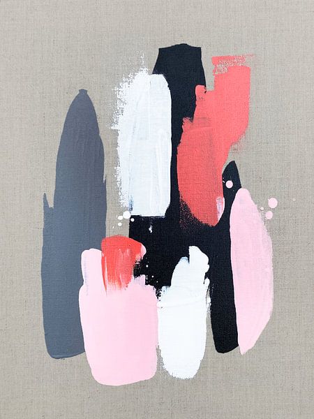 Rose, noir et gris 3 par Alyson Storms
