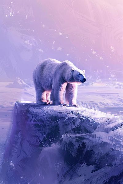 Polar bear by Poster Art Shop