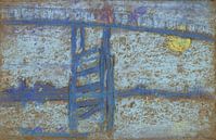 James Abbott McNeill Whistler~Brug Nocturne Battersea by finemasterpiece thumbnail