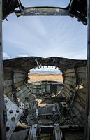 Cockpit DC-3 Aircraft Iceland