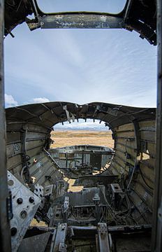 Cockpit DC-3 Avion Islande sur Wim Westmaas