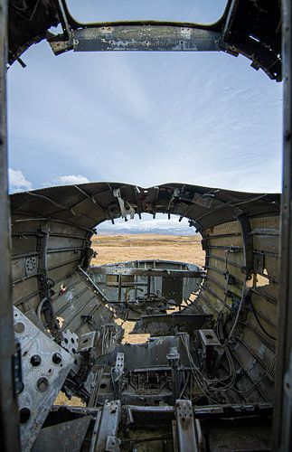 Cockpit DC-3 Aircraft Iceland