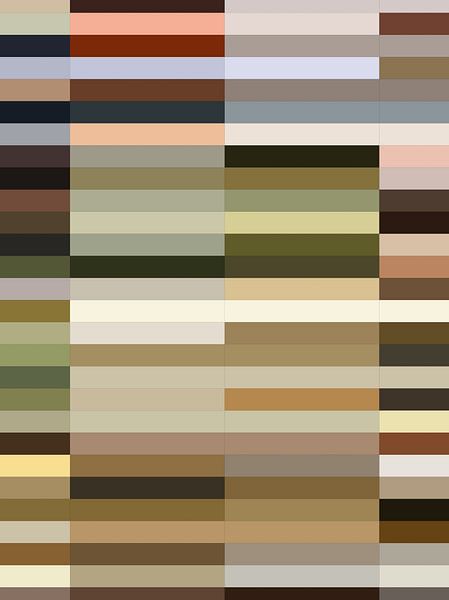 Trend Colors Abstract by Mad Dog Art
