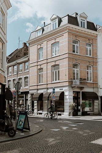 Stadt Maastricht Wyck in den Niederlanden | Romantische Architektur | Stadtfotografie Druck