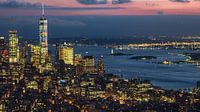 Un seul monde et l'Hudson River New York par Kurt Krause Aperçu