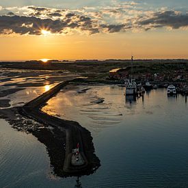 West Terschelling in the evening light by Evert Jan Kip