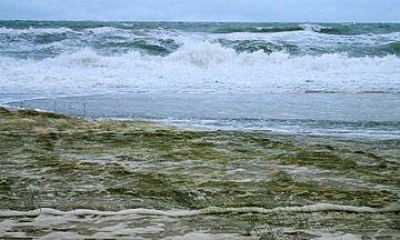 Hoge golven, storm op zee van Anita Snik-Broeken