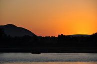 Golden colours over Monywa at sunset by Frank Photos thumbnail