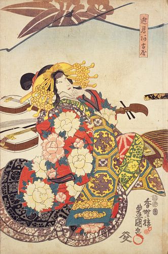 Kunisada, Vrouw
