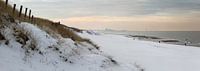 Sneeuwlandschap Katwijk
