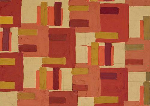 Frances Hodgkins - Untitled (Textile design no IV) (circa 1925)