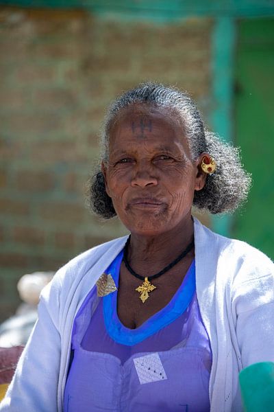 Afrikanisches Porträt von Bram de Muijnck