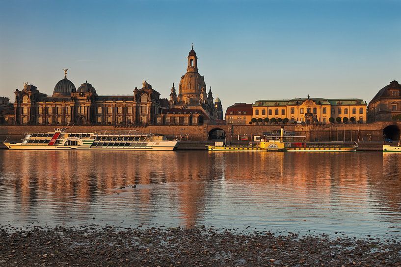 Dresden in the morning by Gunter Kirsch