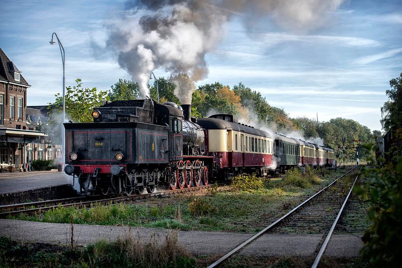 train à vapeur par Bas Quaedvlieg