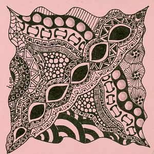 Zentangle Kunst van Anja  Bulté