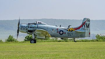 Douglas A-1D Skyraider (AD-4N) van Jaap van den Berg