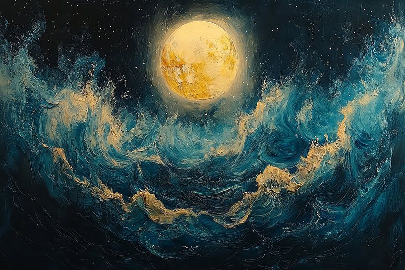 paysage cosmique spirituel pittoresque par Egon Zitter