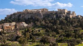 Athen - Blick auf die Akropolis von Teun Ruijters
