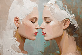 Modern Portrait of a Woman: Timeless Elegance and Intimacy