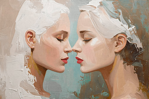 Modern Portrait of a Woman: Timeless Elegance and Intimacy