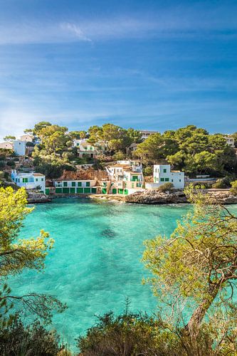 Crystal-clear water at Cala Santanyi beach, Mallorca by Christian Müringer