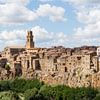 Pitigliano in der Toskana, Italien (Farbe, Landschaft) von André Blom Fotografie Utrecht