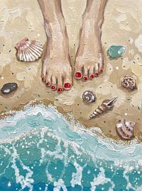 Toes in the Sand sur HUGO