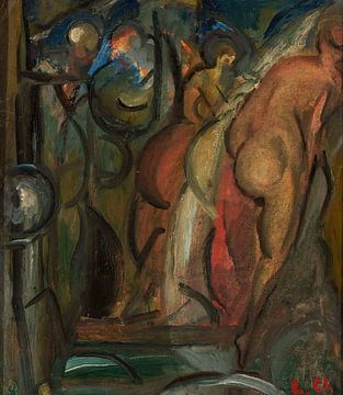 Leon Chwistek - Banket (rond 1920) van Peter Balan