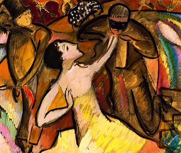 Alice Bailly - Auf dem Ball, 1927 van Peter Balan
