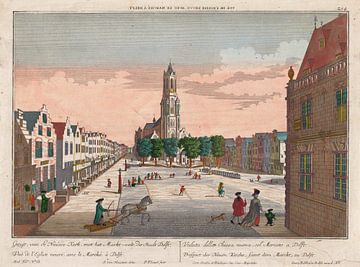 Balthasar Friedrich Leizel, Ansicht der Nieuwe Kerk in Delft, 1742 - 1801