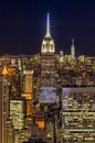 New York Skyline - View from the Top of the Rock 2016 (3) van Tux Photography thumbnail