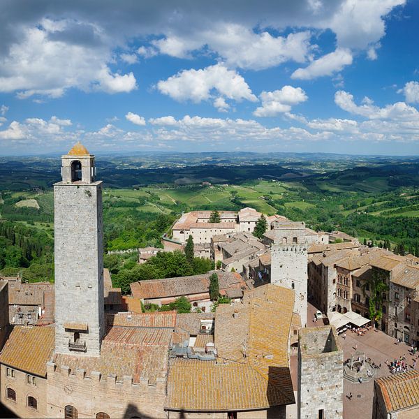 San Gimignano, UNESCO Weltkulturerbe, Toskana, Italien von Markus Lange