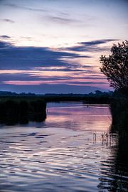 Lever de soleil à Wormer sur Hans de Waay