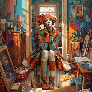 Das Chaos im Atelier