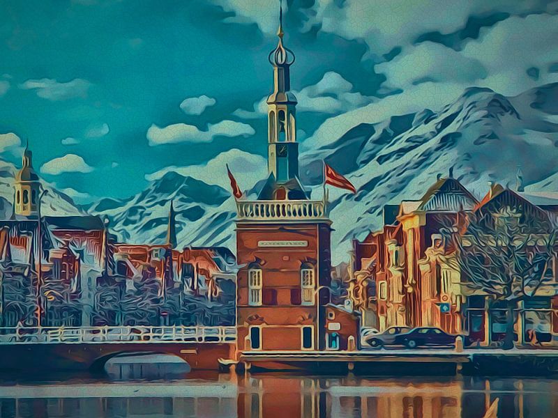 Steuerturm während der Eiszeit von Don Philippo
