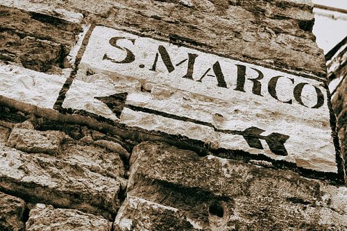 Wegbeschreibung zum Markusplatz in Venedig von Ron van der Stappen