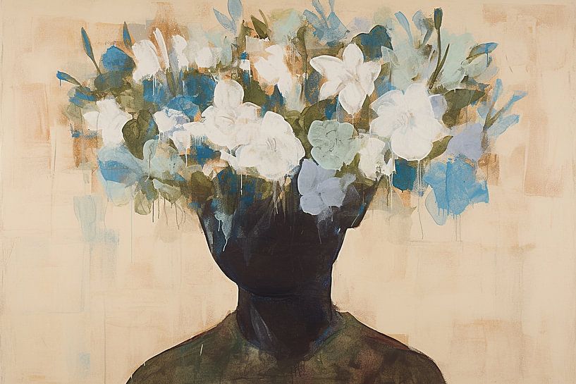 Flower figure by Wonderful Art