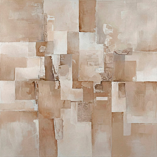Abstract in beige