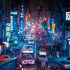 Taipei Neon streets - Taiwan van Rudolfo Dalamicio