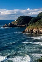 Heceta Head Vuurtoren aan de kust van Oregon