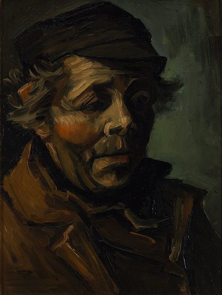 Portrait d'un paysan, Vincent van Gogh par Des maîtres magistraux
