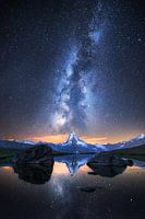 Matterhorn by night