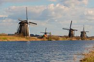 Windmills in Netherlands van Brian Morgan thumbnail