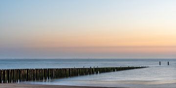 The coast of Wlacheren during non-sunset _Verh. 1-2 by zeilstrafotografie.nl